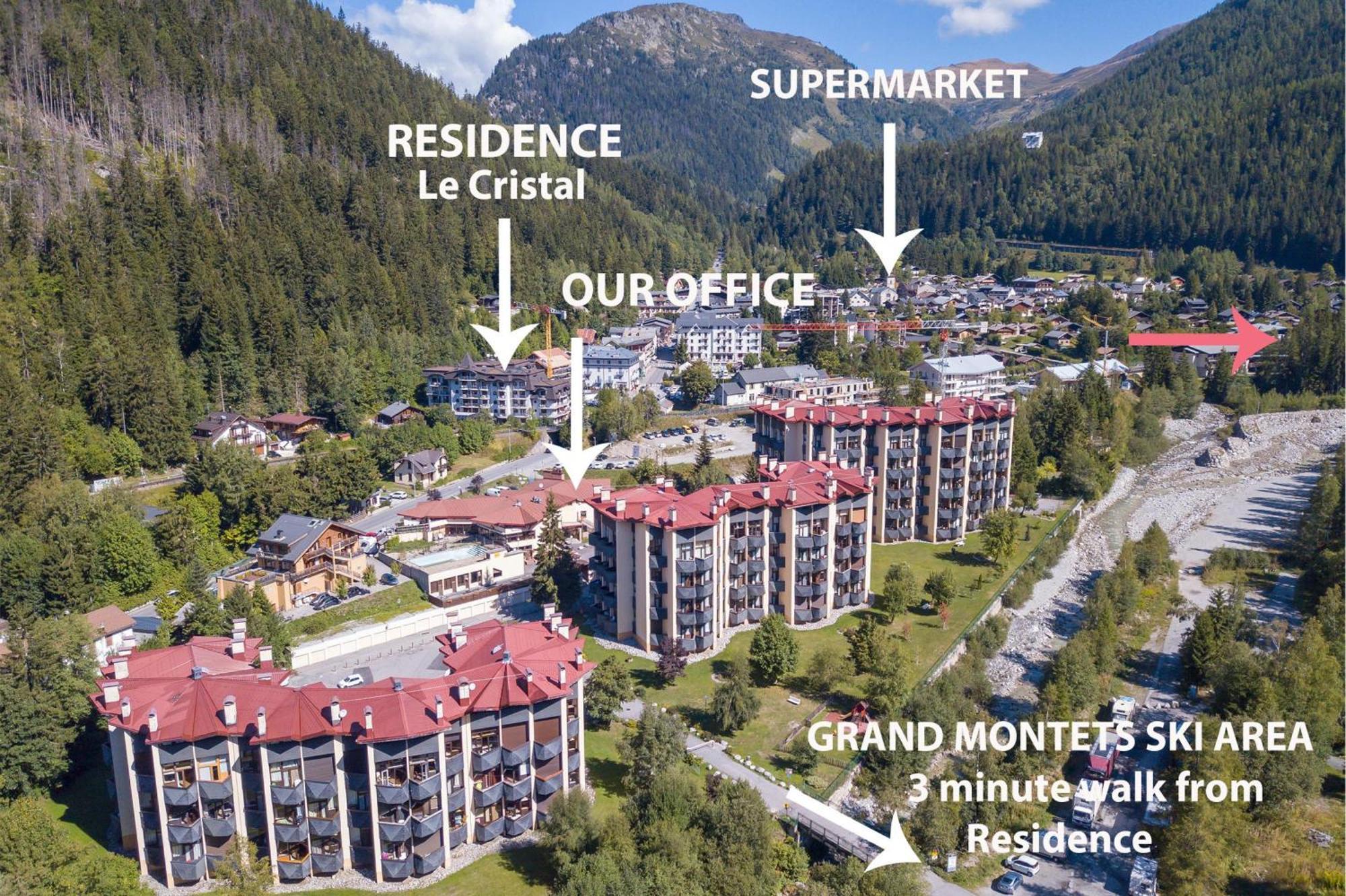 Residence Le Cristal-Mont Blanc 18 - Happy Rentals Argentiere Ruang foto